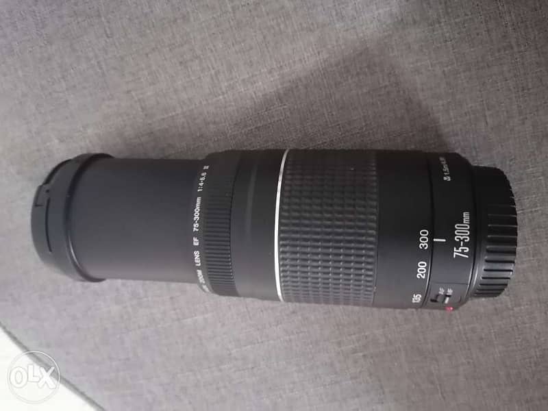 (75 300 Canon) like new 1