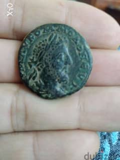 Roman Phoencian Bronze Coin Emperor Commodus year 180 AD Byblos mint