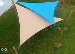 shades triangle sail