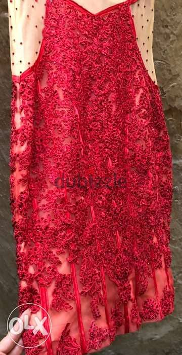 Dress, Red and short dress for women/ladies, quality +, women clothing 4