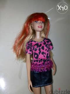 "RAYNA" Barbie ROCK 'N ROYAL ROCKSTAR like new doll 2014 Mattel=15$ 0