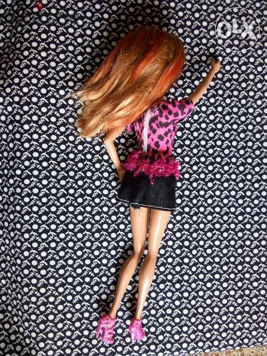 "RAYNA" Barbie ROCK 'N ROYAL ROCKSTAR like new doll 2014 Mattel=15$ 2