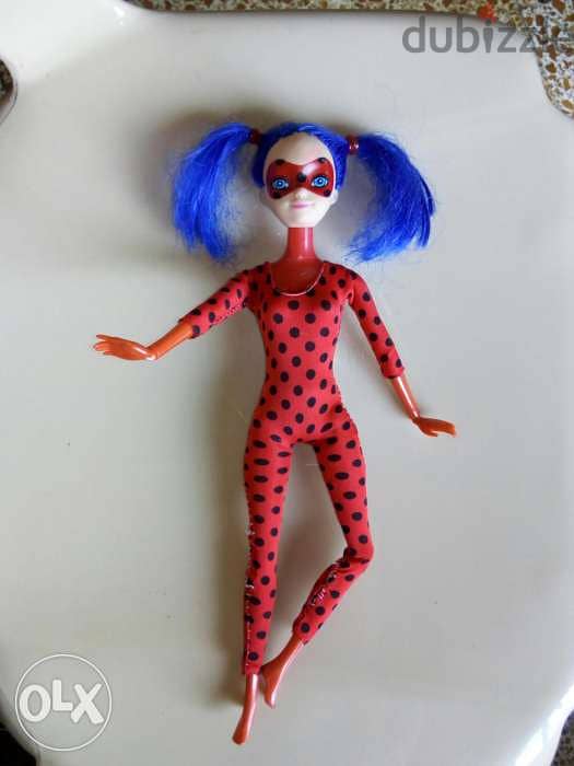 MIRACULOUS LADY BUG Disney Marinette good doll red body flex style=14$ 0