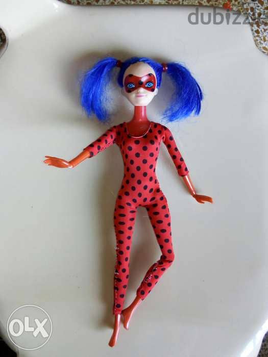 MIRACULOUS LADY BUG Disney Marinette good doll red body flex style=15$ 0