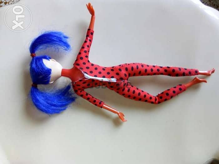 MIRACULOUS LADY BUG Disney Marinette good doll red body flex style=14$ 3