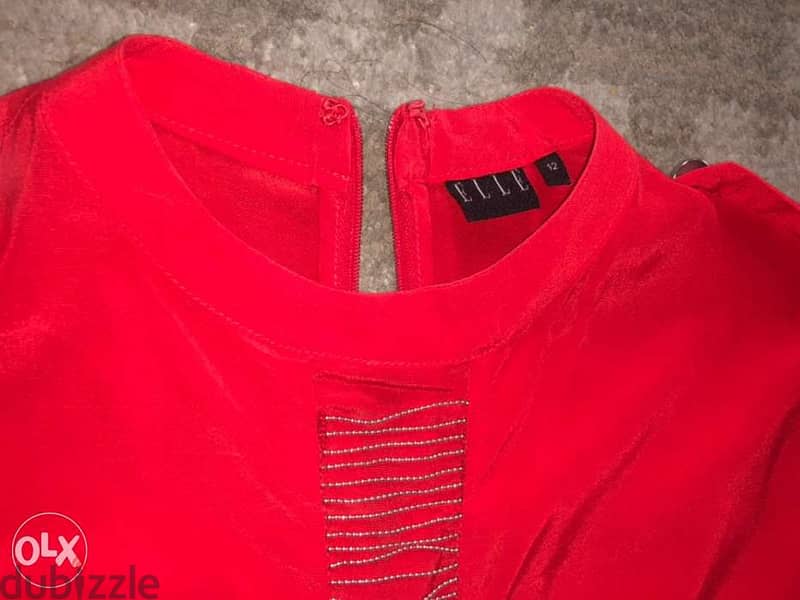 clothing for women, shirt for ladies, red color 1