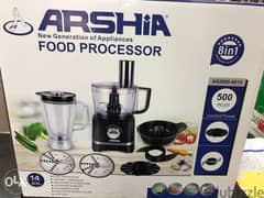 ARSHIA food processor 8in1