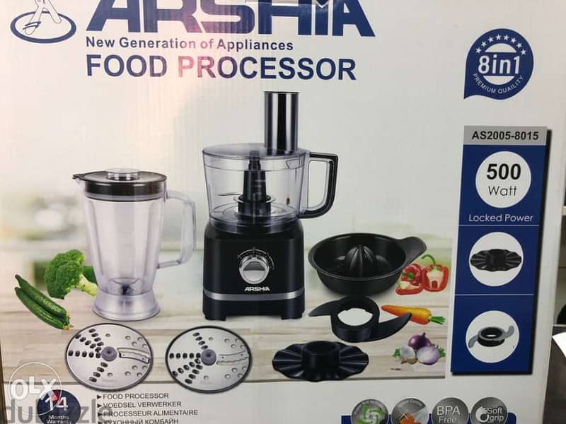 ARSHIA food processor 8in1 1