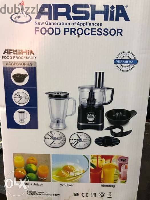 ARSHIA food processor 8in1 2