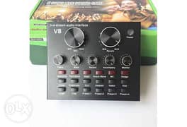 V8 the audio card for live phone broadcast 0