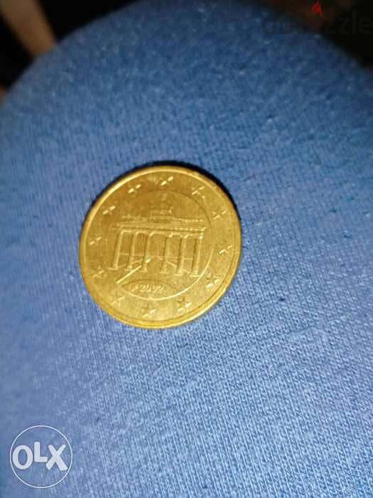 50 cent euro 2002 (D) marking 1