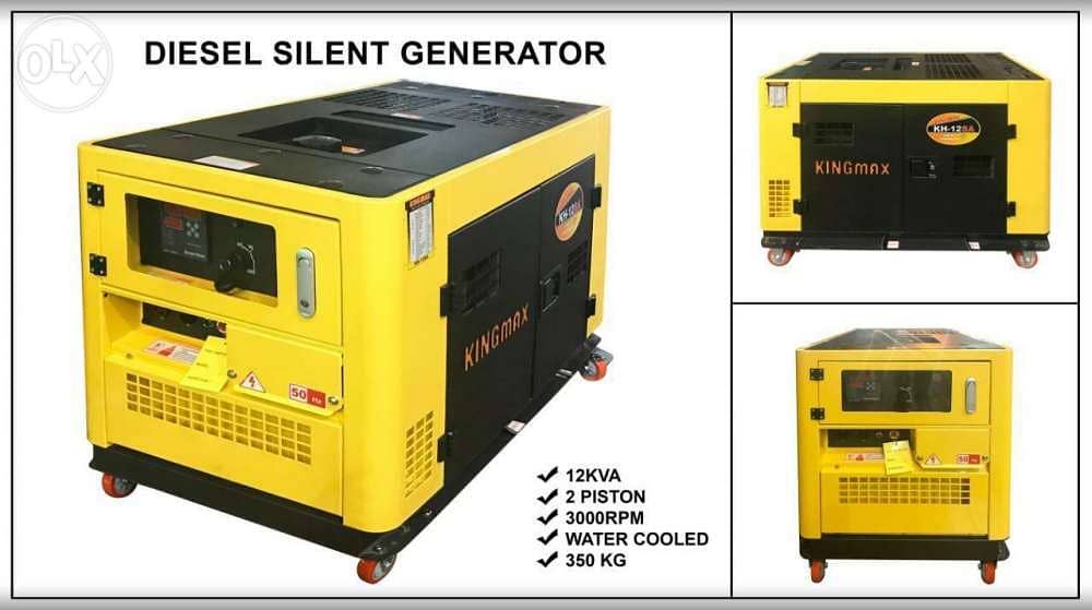 KingMax Diesel generator 12kva 3 مولد ديزل مازوت ٥٠ امبير تريفاز 0