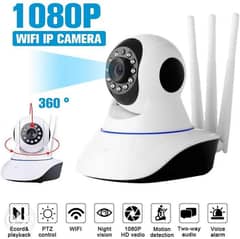 Triple antenna P2P WIFI IP camera 1080P IP Network with motion detec 0