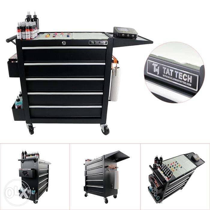 TAT TECH tattoo workstation 5 drawer 0