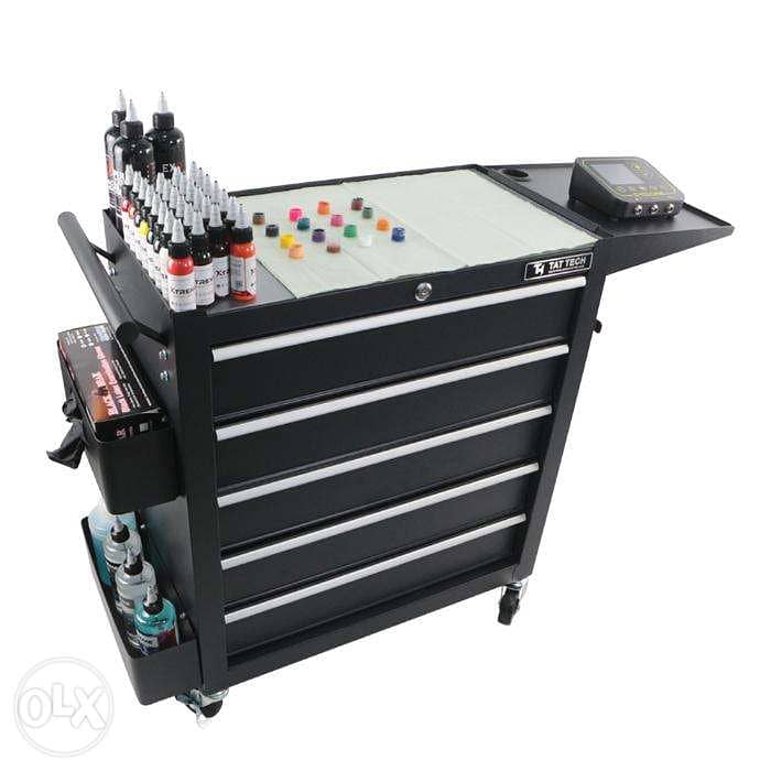 TAT TECH tattoo workstation 5 drawer 3