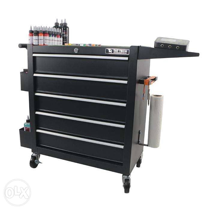 TAT TECH tattoo workstation 5 drawer 4