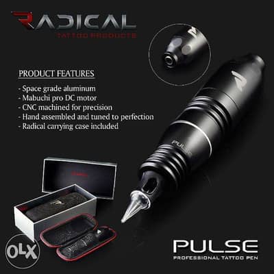 Radical pulse tattoo pen