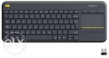 Logitech K400 Plus Wireless Touch TV Keyboard With mouse 3