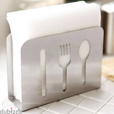 2 Stainless steel Napkin holder