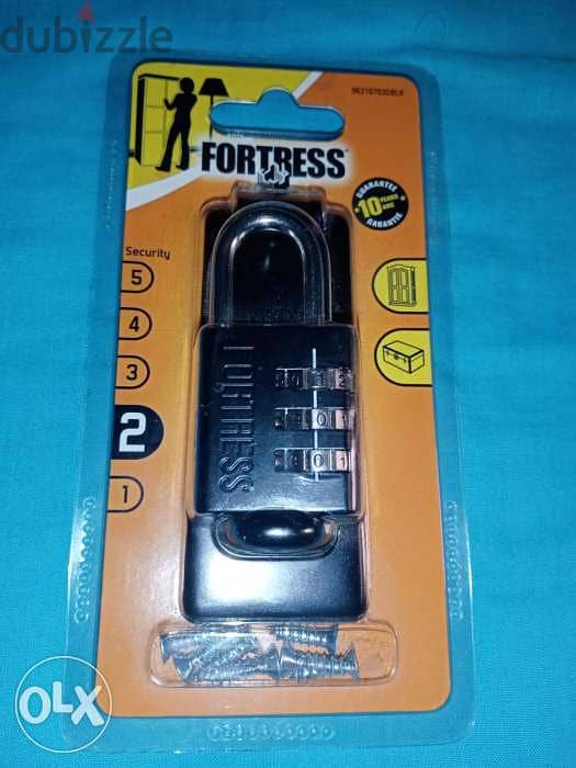 Fortress combination lock 0
