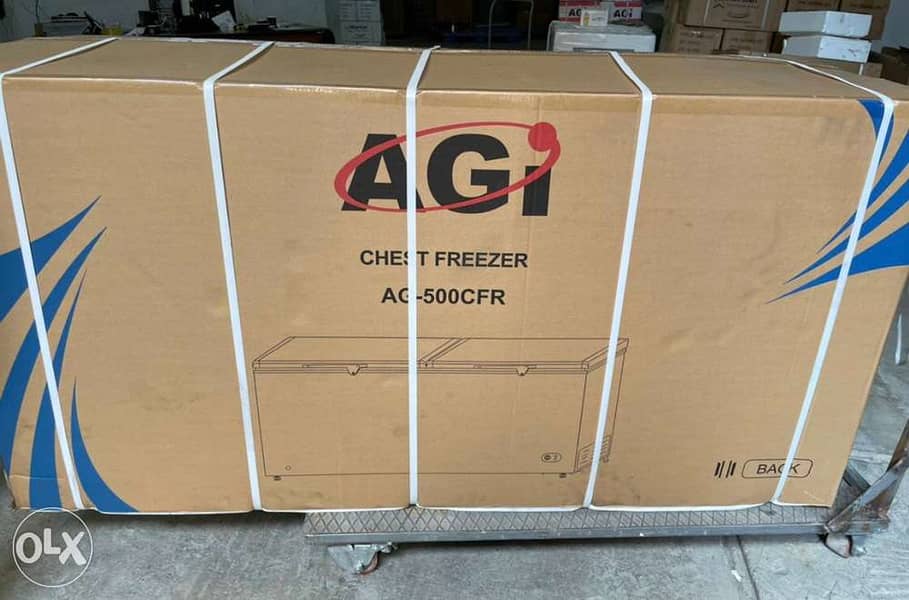 AGI chest freezer AG-500CFR 2