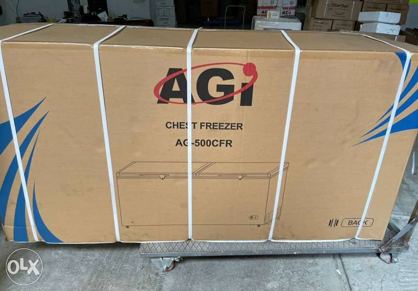 AGI chest freezer AG-500CFR 3