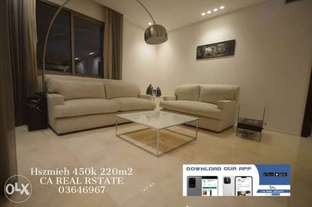 Hazmieh super deluxe 220m2 cash only