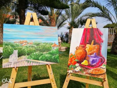 Oil paintings لوحات زيتيه