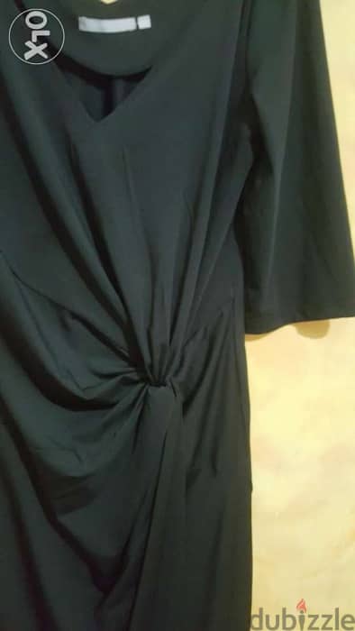 3 suisses black dress 42 فستان اسود 1