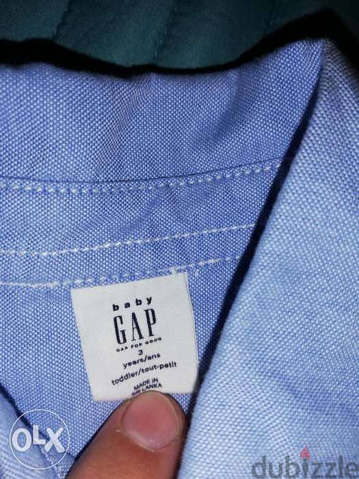 Gap blue shirt 1