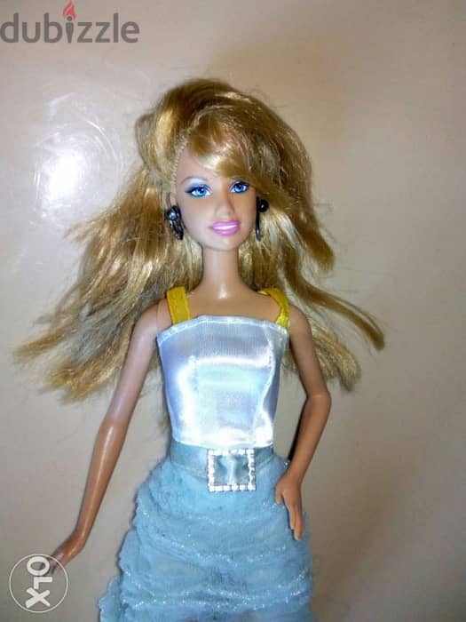 Barbie LOVE NAILS Mattel 2005 like new weared doll bendable legs=15$ 0