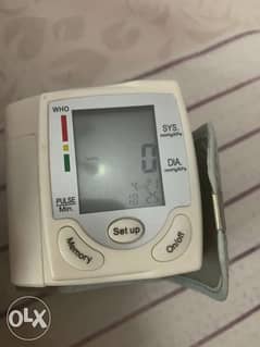 Arm Cuff Blood Pressure Monitor Tonometer Meter