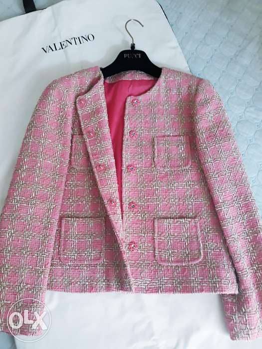 Authentic Valentino tweed blazer 1