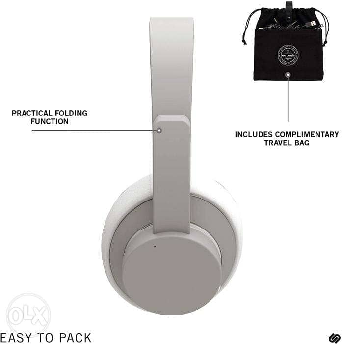 Urbanista New York Noise Cancelling Bluetooth Over Ear Headphones 4