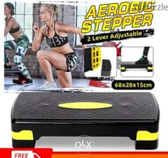 Aerobic Stepper Adjustable Non-slip 0