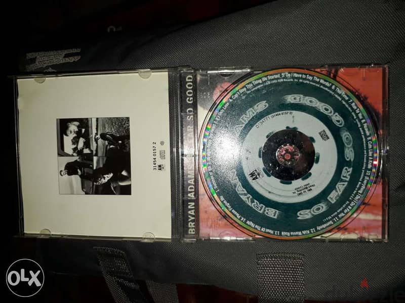 Original CD Bryan Adams 1993 (SO FAR SO GOOD)(A&M Records)made in USA 6