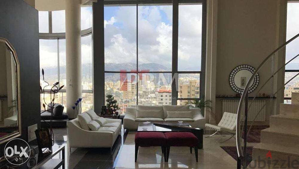 Furnished Duplex For Rent In Badaro | Rooftop Pool | 400 SQM | 2
