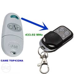 Parking and barrier remote