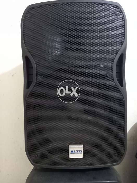 2 speakers alto professional topp pro music tpm mixer 2