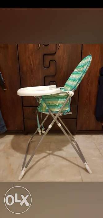 High chair mothercare كرسي اكل بيبي