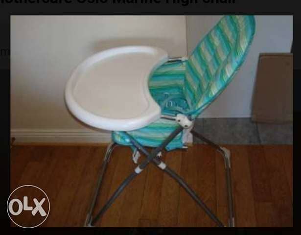 High chair mothercare كرسي اكل بيبي 2