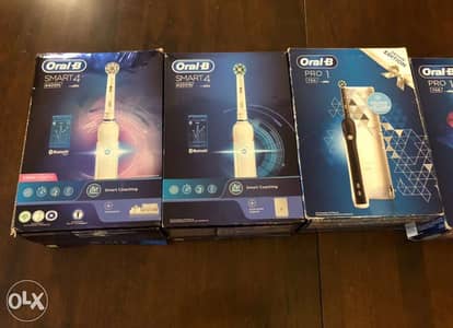 Oral B electric toothbrushes