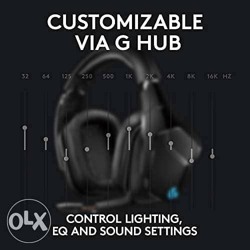 Logitech G935 Wireless DTS:X 7.1 Surround Sound LIGHTSYNC RGB gaming 2