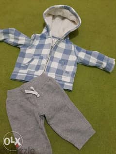 Carter's brand, 12months, clothing, pant with jacket, set for kids boy 0