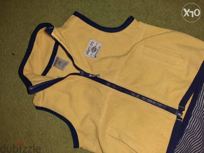 kids clothing, 12 months, pant with jacket, set for kids boy 2