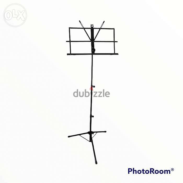 High quality black  music note stand 0