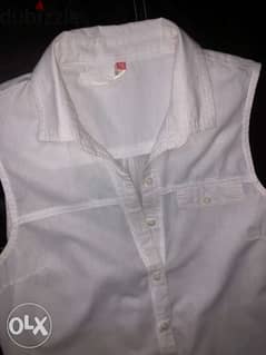clothing for women, shirt,chemise, ‎قميص نسائي, Wite color 0