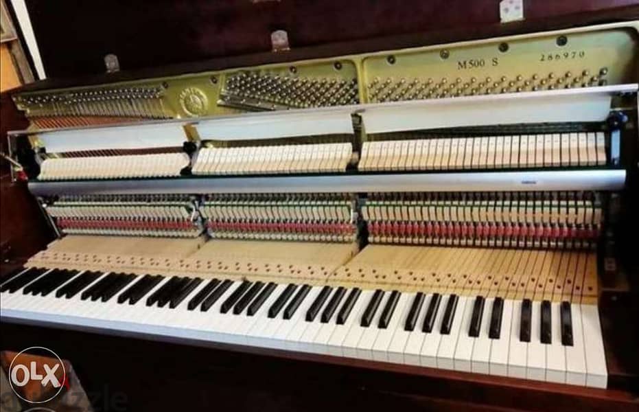 Piano yamaha like new m 500 s made japan tuning warranty 1