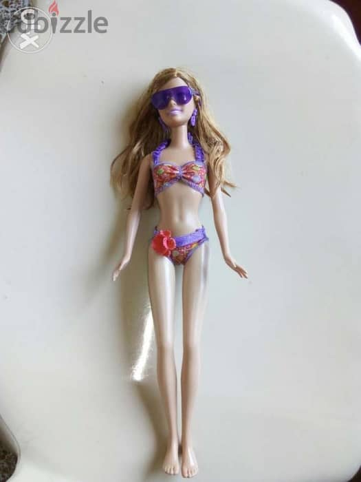 SURF'S UP BEACH SUMMER Barbie friend Mattel2008 rare doll bend legs=18 5