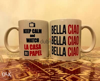 Casa de papel mugs